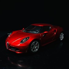 AUTOart 1/18 Alfa Romeo 4C Metallic Red Diecast Model Car