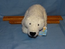 GANZ WEBKINZ HM 116 POLAR BEAR FIGURE TAGS AND SEALED ONLINE ADOPTION CODE