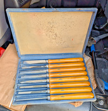 Vintage Craftsman 8 Piece Lathe Tool Set