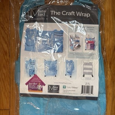 Totally Tiffany Metal Maid Companion Cart Craft Wrap. Brand New Sealed Package