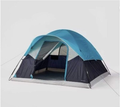 Embark 6-person Family Dome Tent ~ Blue 10 x9 x6 
