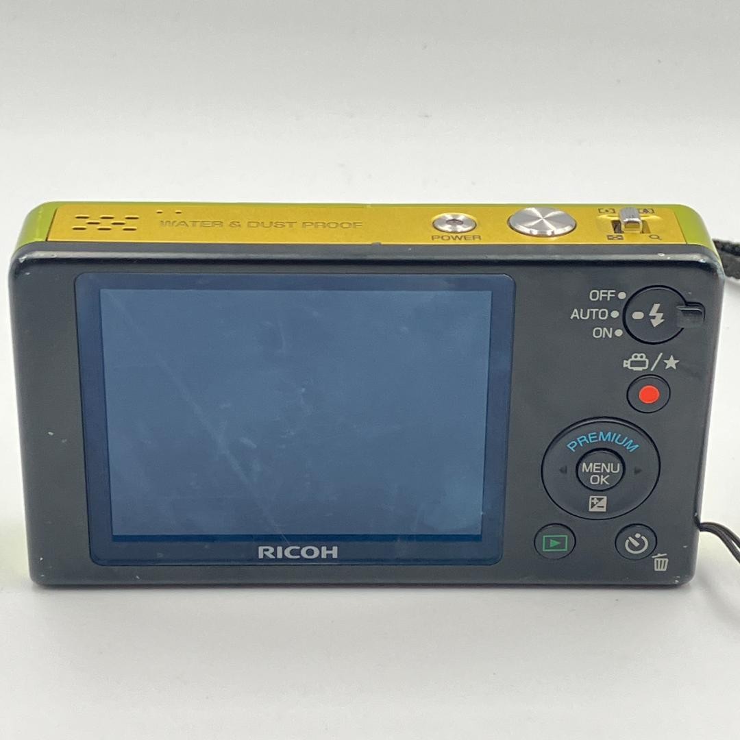 RICOH PX Waterproof Digital Camera Green Tested Basic Functions