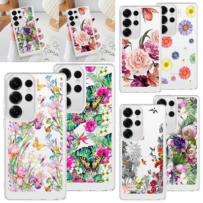 Crystal Flexible Case For Samsung Galaxy S24 FE S25 S26 S23 A16 A17 Phone Cover
