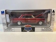 1964 Chevy Nova Diecast Model Car: 1/25 Scale, New In Box By New Ray