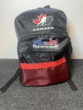 Vintage 1996 World Cup Hockey Canada Backpack NHL Team Bag