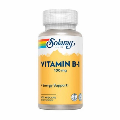 Vitamin B-1 100 Caps 100 mg by Solaray