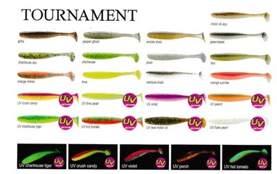 DAIWA Gummifische TOURNAMENT D'FIN 10cm Gummifisch