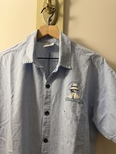 Vintage Panama Jack Cup Sailing Boat Shirt Men's Size Large Made In USA 90s RARE