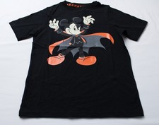 Disney Boy's Mickey Mouse Halloween Graphic T-Shirt SV3 Black Size 6/7 NWT