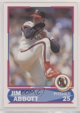 1990 Score Young Superstars Jim Abbott #5 0b7