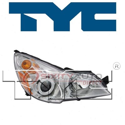 TYC Right Headlight Assembly for 2010-2012 Subaru Legacy Electrical Lighting tk