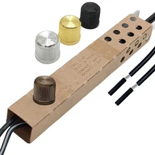 Zing Ear ZE-02 Rotary Dimmer Switch for Floor Torchiere Lamps, Halogen Lamps,...