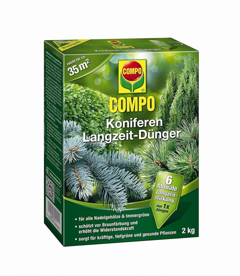 COMPO Koniferen Langzeit-Dünger 2Kg
