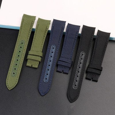 20/22MM Segeltucharmband für Omega Seamaster 300 Speedmaster Co-Branded Armband