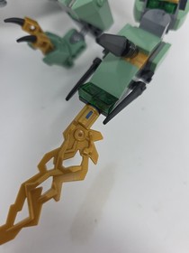 LEGO Ninjago Movie Green Mech Dragon 70612 99% Complete Build No Minifigs