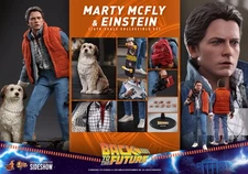 Hot Toys MMS 573 Back To The Future – Marty Mcfly & Einstein