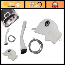 Windshield Washer Fluid Reservoir Tank - Universal Fit Durable Easy Install