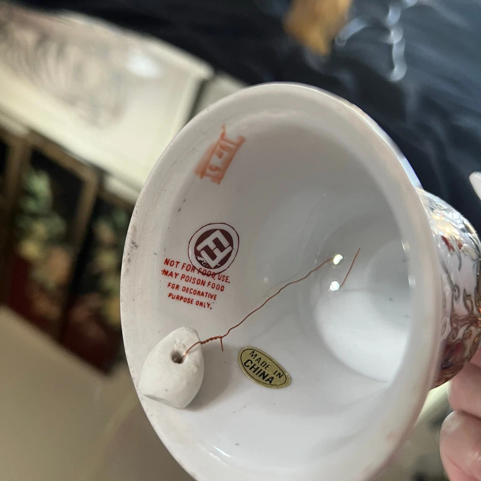 Campana de cerámica vintage Foto 2 de 4