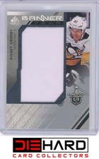 2021 SP Game Used NHL Stanley Cup Playoffs Banner Year Relics Sidney Crosby RMH