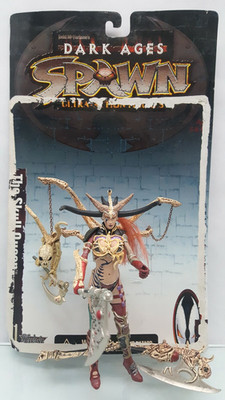 Spawn Dark Ages Skull Queen 1998 image comics Figure McFarlane Toys Series 11