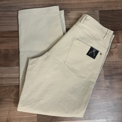 Outlier Bombtwill Bomb Dungarees Pants 32x34 Men's 5 Pocket Beige Never Used