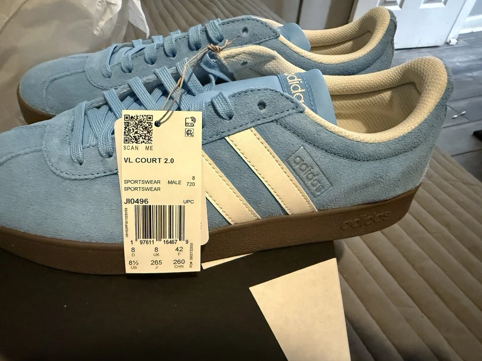 Hombre’s Nuevo Adidas’s Vl Court 2.0 Talla 8.5 Foto 4 de 4