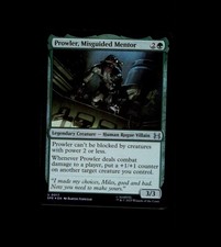 Prowler, Misguided Mentor 17 Marvel's Spider-Man: Eternal-Legal MTG Foil LP