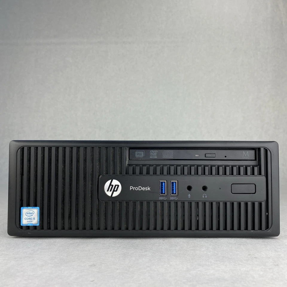 HP ProDesk 400 G3 SFF Quad Core i5-6500 3.20GHz 8GB DDR4 RAM DVDRW No HDD OS - Image 2 of 4