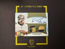 2021-22 The Cup Rookie Honorable Numbers Auto Patch 18/30 Spencer Knight FCLE