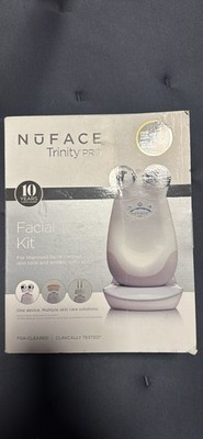 NuFACE Trinity Pro Facial Toning Device Kit with Gel Primer24k Gold Primer