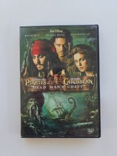 Pirates of the Caribbean Dead Mans Chest (DVD, 2006, Widescreen, Disney) - K10