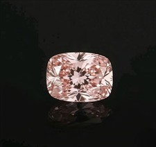 2 CT Fancy Light Pink Color, Radiant Cut VVS1 Lab Grown Diamond 7x9 MM gemstone