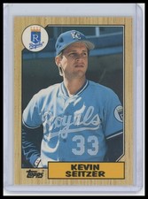 1987 Topps Traded #111T Kevin Seitzer