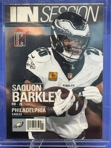 2025 Topps Signature Saquon Barkley Base (RAW)