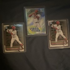 Topps Jordan Walker St. Louis Cardinals Virtuosic Vibrations Card Lot 3
