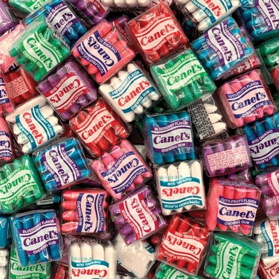 Canel's Original Chewing Gum Assorted Flavors, 2-Pound Bulk Pack (About 180 Coun