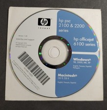 Hp psc 2100 & 2200 Series Hp officejet 6100 Series Vintage 2002 Version 1.30