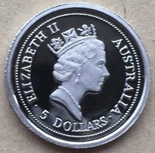 1993 $5 Australia 1/20 Oz Platinum Proof Koala Coin • Uncirculated