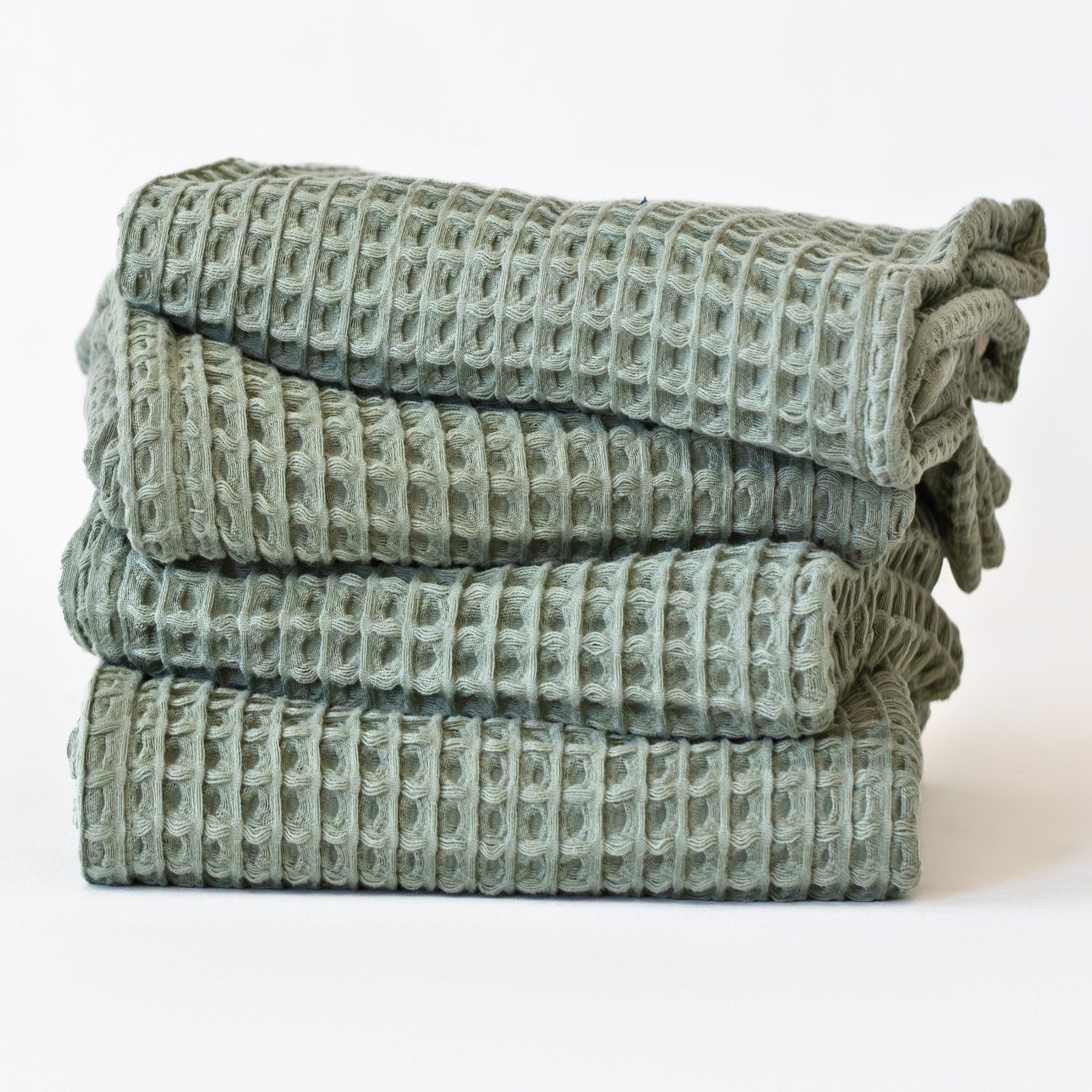 Set Sage Green, Soft Absorbent Towels
