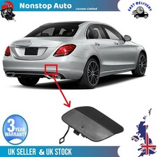 Paraurti Posteriore Traino Gancio Occhio Cover Per Mercedes Classe C W205 S205