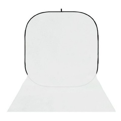 StudioKing BBT-01 faltbarer Hintergrund Weiß 150 x 400 cm