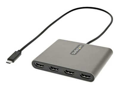 StarTech.com USB C TO 4 HDMI ADAPTER - Kabel Digital/Daten Digital/Display/Video