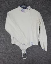 PBT 350N Fencing Jacket White Size 22 Torso Cotton Polyester Unisex Adults