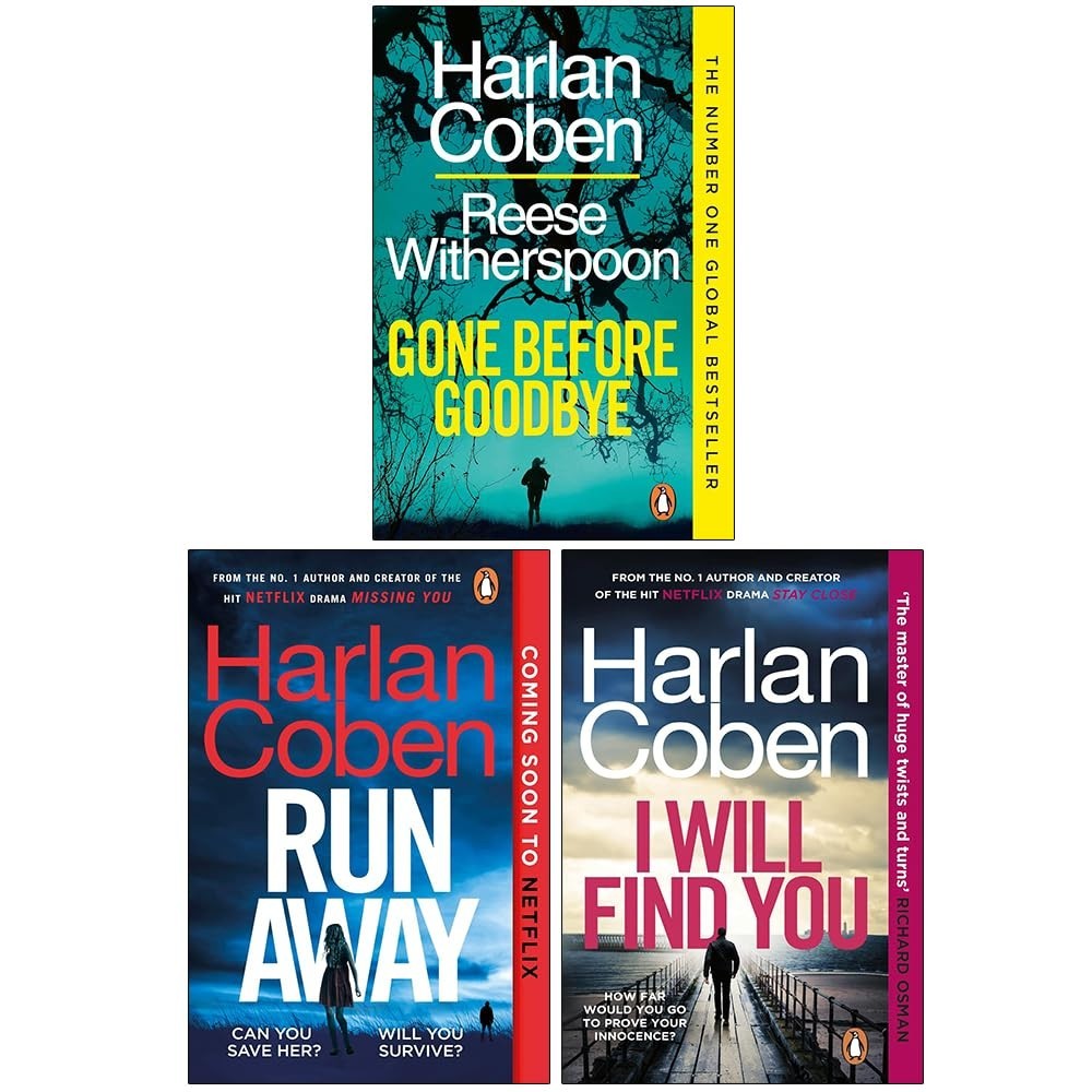 Harlan Coben Unisex Collection 3 Books Set(Run Away, I Will Find You & Gone Before Goodbye) - Fiction - Paperback - Image 4