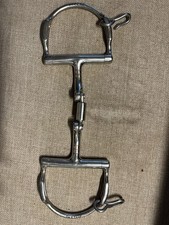 Toklat 5.5&rdquo; Dee ring Myler Bit, Two hinged with chain.