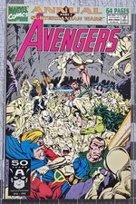 Avengers Annual #20 (Marvel Comics 1991) 1st App Brutus (Deviant) VF