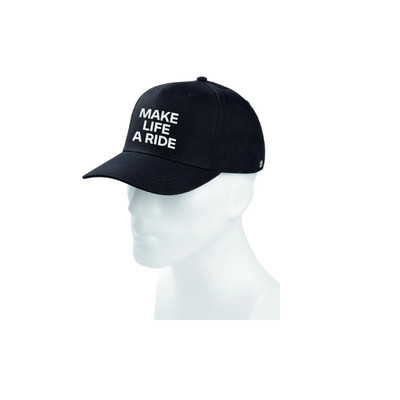 ORIGINAL BMW Motorrad Cap Make Life A Ride Schwarz