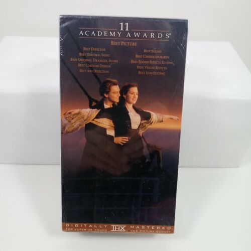 Titanic NEW Digitally Remastered VHS, 2-Tape Set) ~ Sealed New James Cameron - Picture 2 of 9