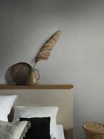 Vliestapete Textil Optik Used-Look Struktur Grau GrüN Metallic 34915 (9,36€/1Qm)