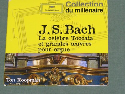BACH organ works played by TON KOOPMAN. DGG CD